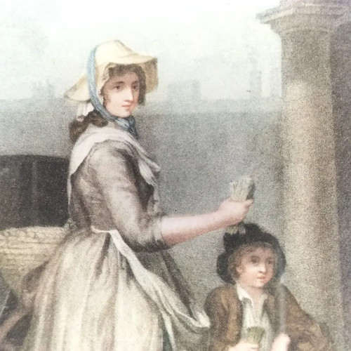 Rare gravure époque - rare, d'époque