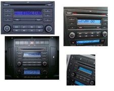 VW RCD200 MP3 car radio CD MP3 VW Bora Golf IV Polo Passat Sharan with VAT TOP