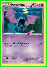 POKEMON ""Series Black and White"" Card TEMPET PLASMA French Version