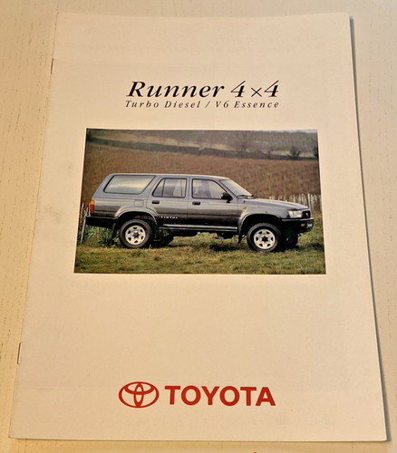 Brochure vente toyota - brochure,