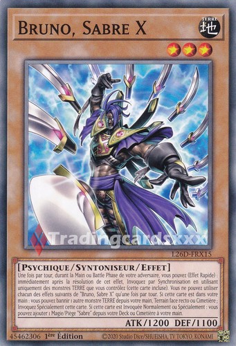 Bruno sabre x - yu-gi-oh!,
