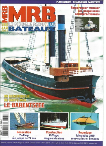 Mrb 566 plan remorqueur - mrb, :