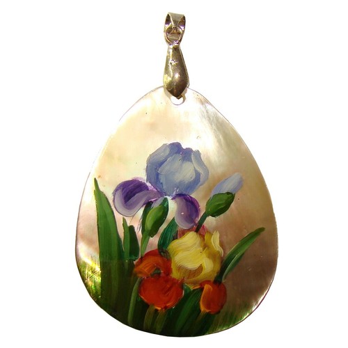 Pendentif nacre cadeau - en,