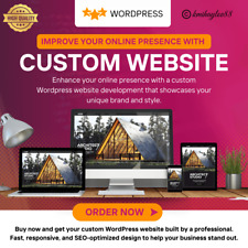 Custom Wordpress Website Development - Professional & Responsive Web Design