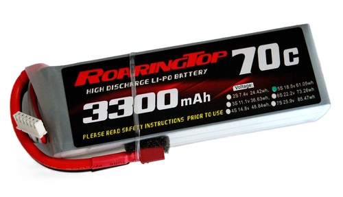 Roaringtop lipo battery pack - roaringtop,