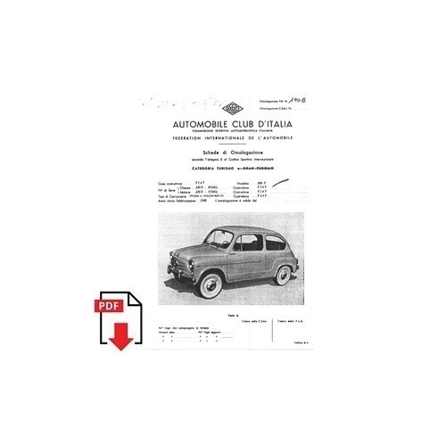 1960 fiat 600 - fiat, d