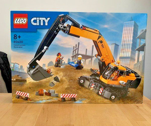 Lego 60420 pelleteuse - lego,
