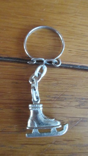 Porte clé vintage - vintage, patin