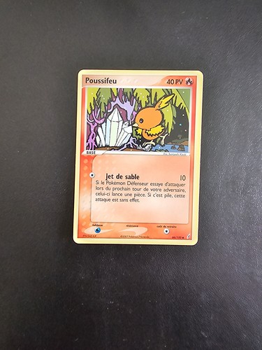 Carte pokemon poussifeu 100 - pokemon,