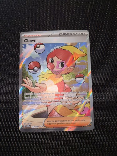 Carte pokémon clown - carte,