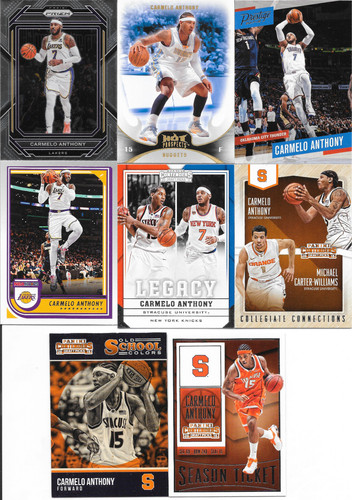 Carmelo anthony card lot - anthony, 8