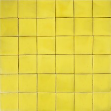 Carreaux jaunes en céramique