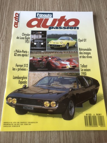 Revue magazine auto passion - revue,