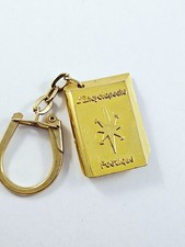KEYRING - THE POETIC ENCYCLOPEDIA - Jean GRASSIN Paris - 1960s 3D book