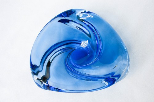 Signed val saint lambert blue - signed,