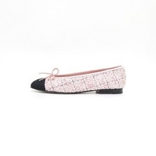 CHANEL Ballerines en tweed