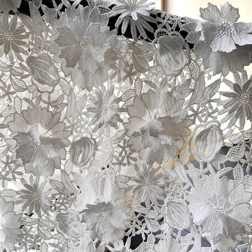 Tissu dentelle guipure - dentelle,