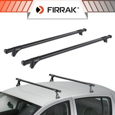 Acier Noir Barres de toit pour