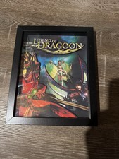 Legend of Dragoon - VideoGames - Shadowbox - PlayStation 11 X 9 Inches