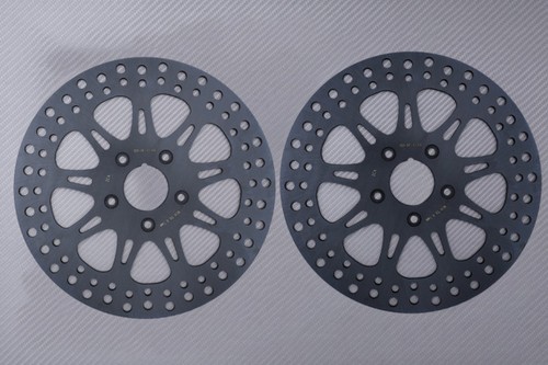 Disques frein avant noir - disques,