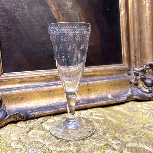 Ancien rare verre vin en - verre,