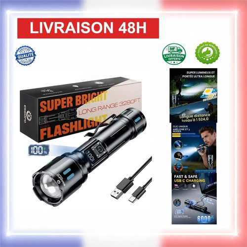 Esgofo lampe torche led ultra - lampe,