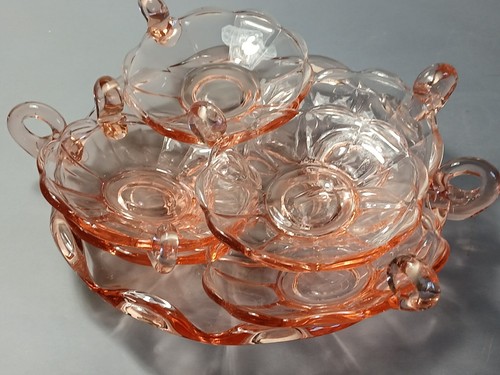 Glass paste dish with - dish,