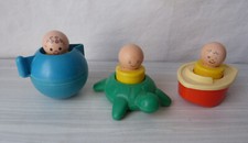 #Fisher Price Toys# FP #411 Floating Family / Jouets de Bain - 1er Age