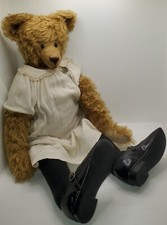 Denise Purrington Ragdoll Bear "Meg" Open Edition #1 Signed 1995 Mohair Jointed 