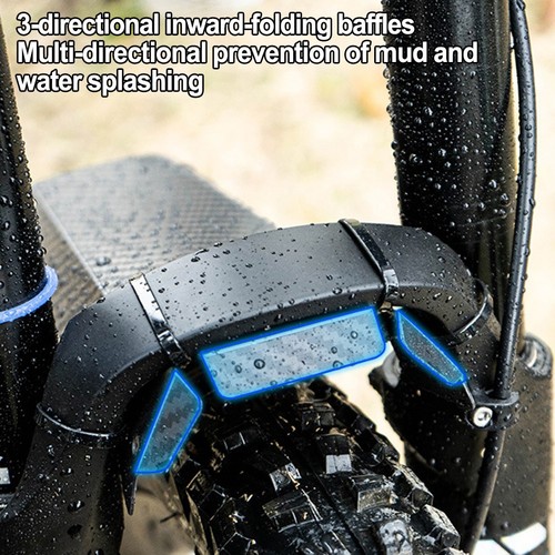 Garde boue vélo pliable - de,