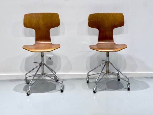 Set chaises pivotantes - de,