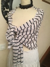 Étole de mariage,en maille