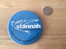 Large Rare Vintage Pin Badge Stannah Powered Stairlifts Lead The Way To A Life