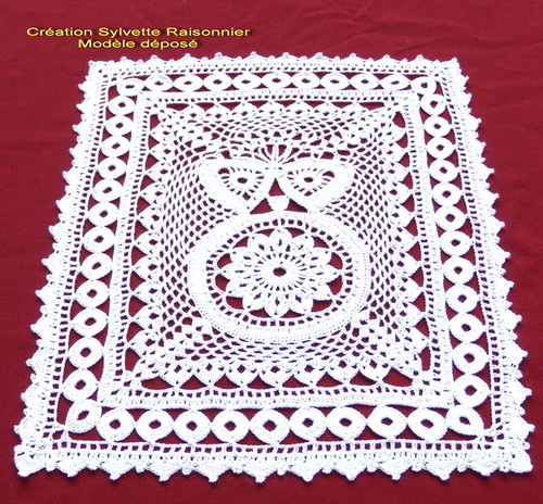 Napperon fait main - napperon,
