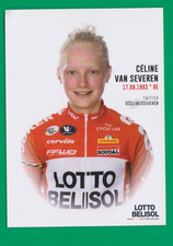 CYCLISME carte cycliste CELINE