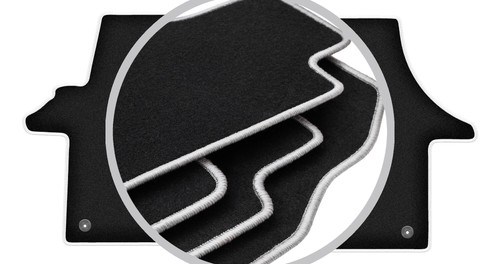 Tapis sol velours noir - sol,