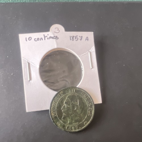 Napoléon iii pièce - pièce, 10