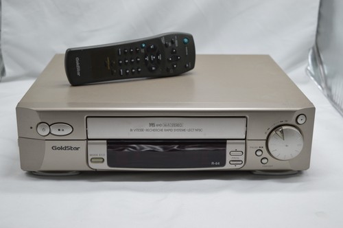 Magnétoscope vhs goldstar - magnétoscope,