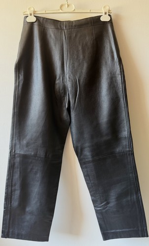 Pantalon cuir vintage - pantalon,