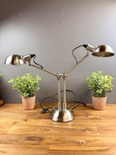 Lampe double articulée style