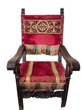 FAUTEUIL D'ÉVÊQUE. AVEC