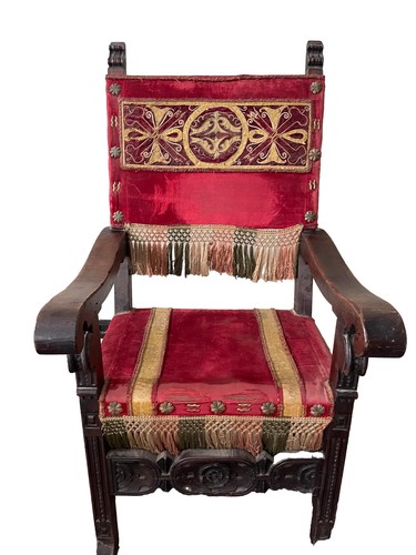 Fauteuil évêque avec - d'ÉvÊque.,