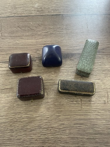 Lot anciens écrins bijoux - anciens,
