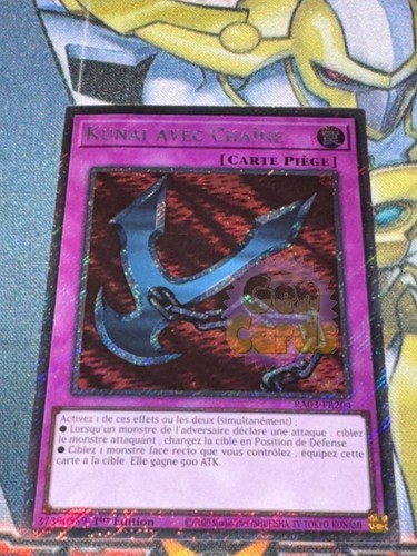 Carte kunai avec - yu, oh