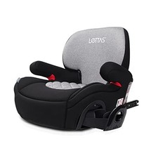 LETTAS Siège Auto ISOFIX Groupe 3 Rehausseur Voiture Enfant Dossier Amovible (22