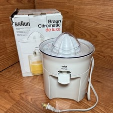 BRAUN Citromatic De Luxe Juicer MPZ22 4-979 Tested Works Great