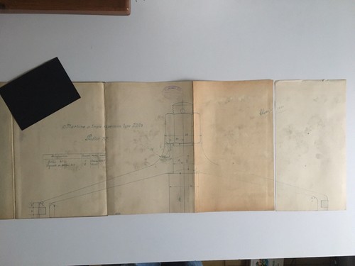 Plan piston machine à - bp,