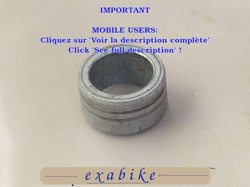 Entretoise roue avant pour - roue,