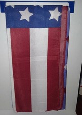 2 Bandanas Face Head Shield Scarf American Flag 20"x20" Stars &Stripes & Plaid 