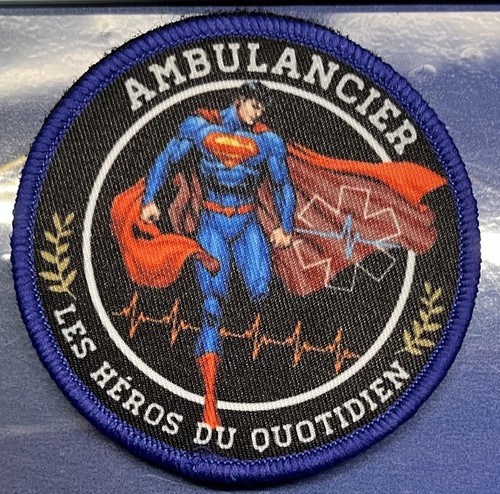 écusson ambulancier - Écusson,